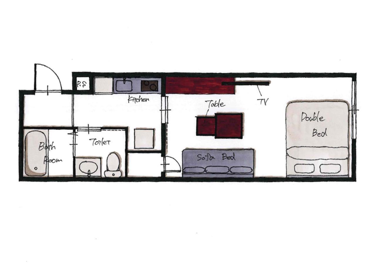 Appartement Modish Nijo Enmachi